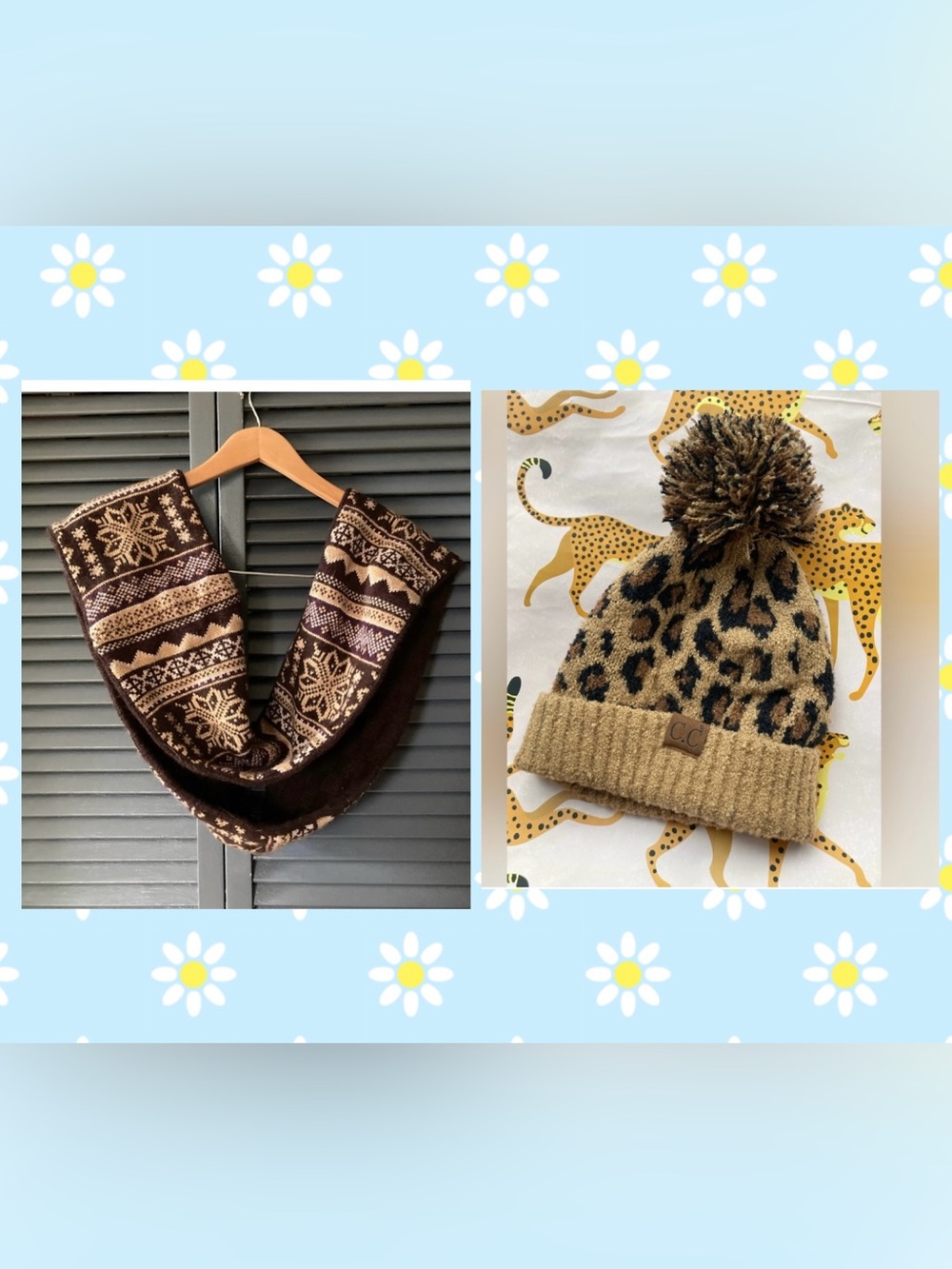 Scarf and hat bundle